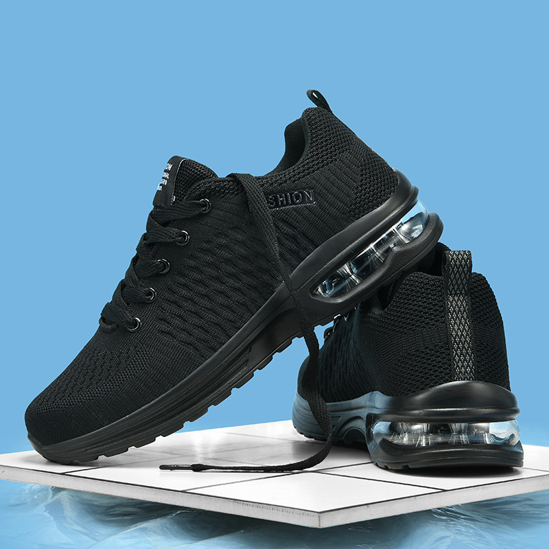Men Running Shoes Lace Up Snea - Breathable Mesh Athletic Shoes recension och pris
