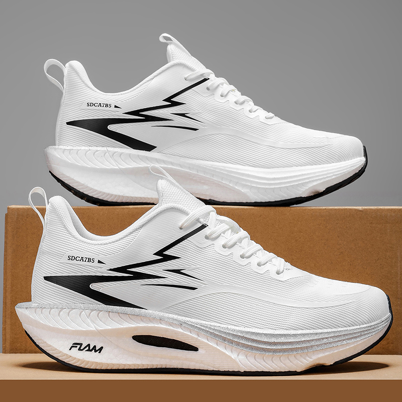 Running Shoes Men Carbon Board - Breathable Mesh Athletic Shoes recension och pris
