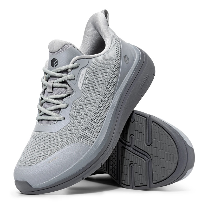 Fitville Wide Fit Walking Shoe - Breathable Mesh Athletic Shoes recension och pris