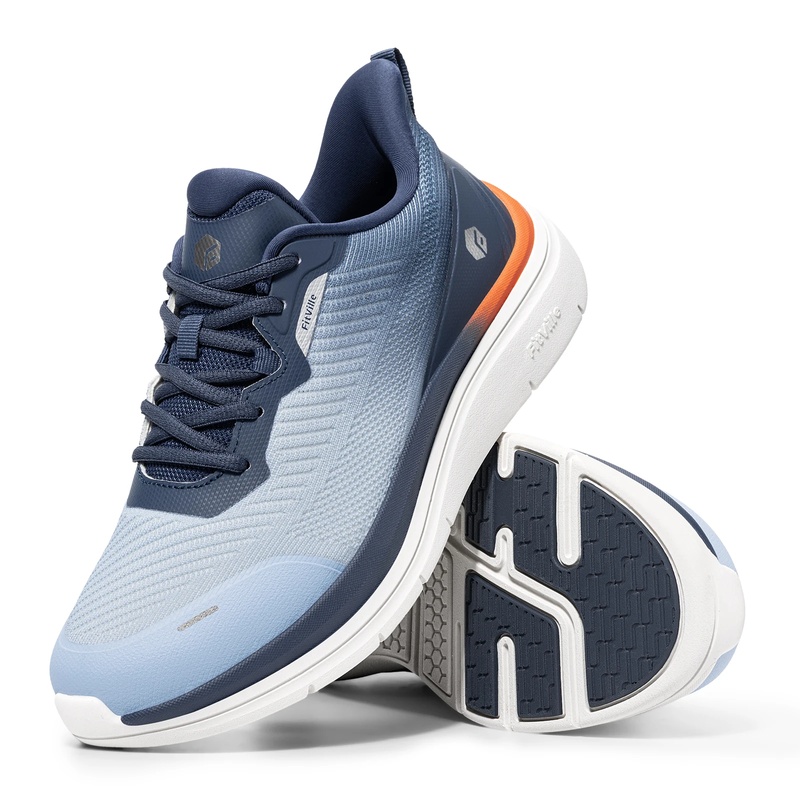 Fitville Wide Fit Walking Shoe - Breathable Mesh Athletic Shoes recension och pris