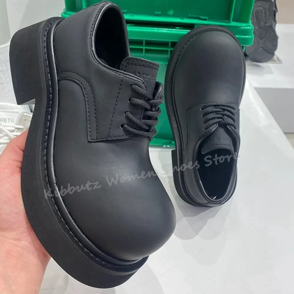 Big Head Pumps Lace-Up Chunky  - Boots recension och pris