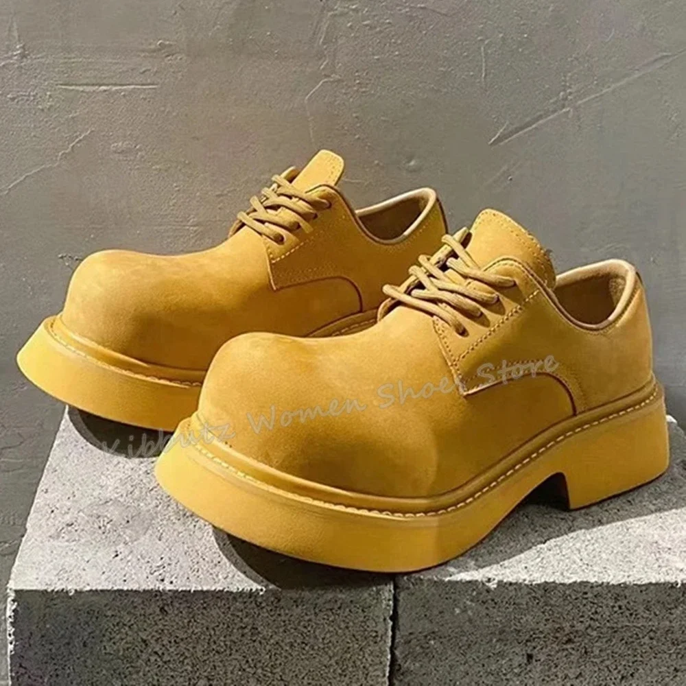 Big Head Pumps Lace-Up Chunky  - Boots recension och pris